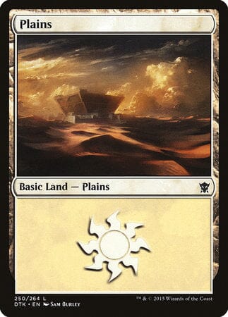 Plains (250) [Dragons of Tarkir] MTG Single Magic: The Gathering  | Multizone: Comics And Games