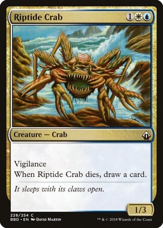 Riptide Crab [Battlebond] MTG Single Magic: The Gathering  | Multizone: Comics And Games