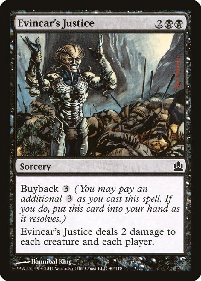 Evincar's Justice [Commander 2011] MTG Single Magic: The Gathering  | Multizone: Comics And Games