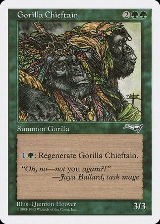 Gorilla Chieftain [Anthologies] MTG Single Magic: The Gathering  | Multizone: Comics And Games