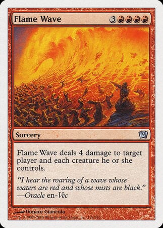 Flame Wave [Ninth Edition] MTG Single Magic: The Gathering  | Multizone: Comics And Games