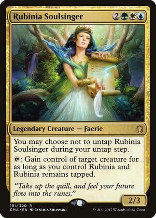 Rubinia Soulsinger [Commander Anthology] MTG Single Magic: The Gathering  | Multizone: Comics And Games