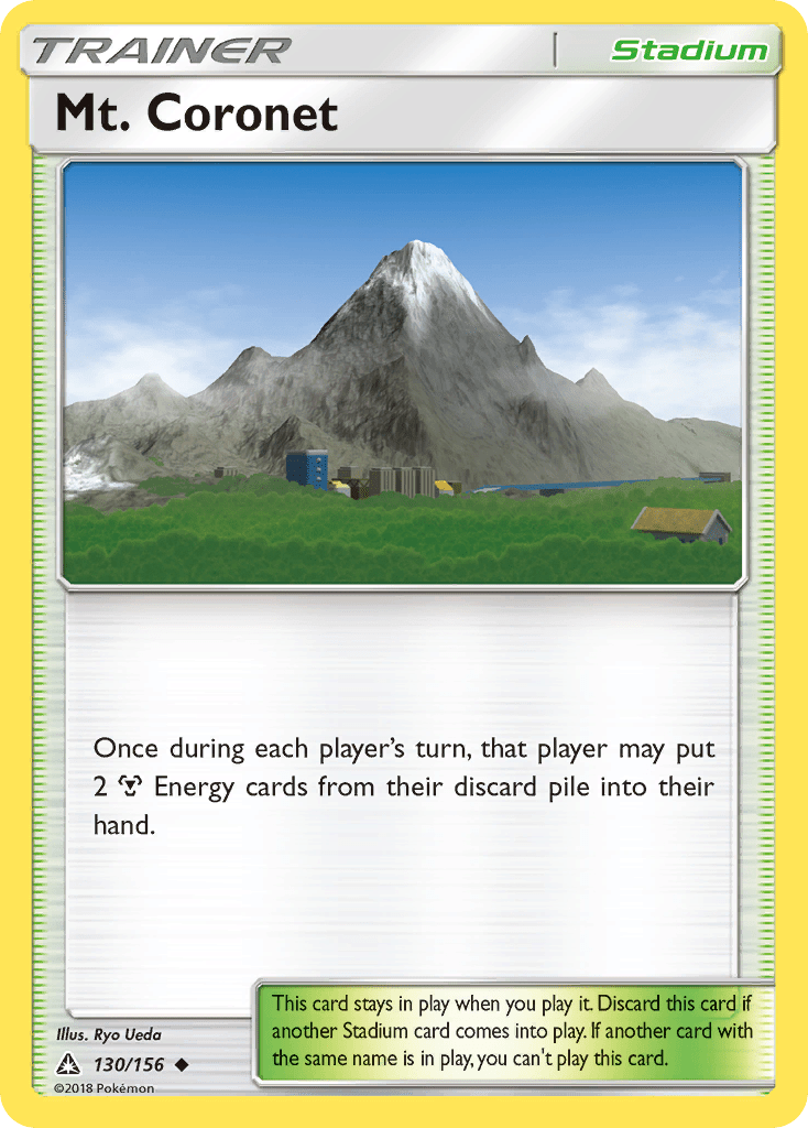Mt. Coronet (130/156) [Sun & Moon: Ultra Prism] Pokemon Single Pokémon  | Multizone: Comics And Games