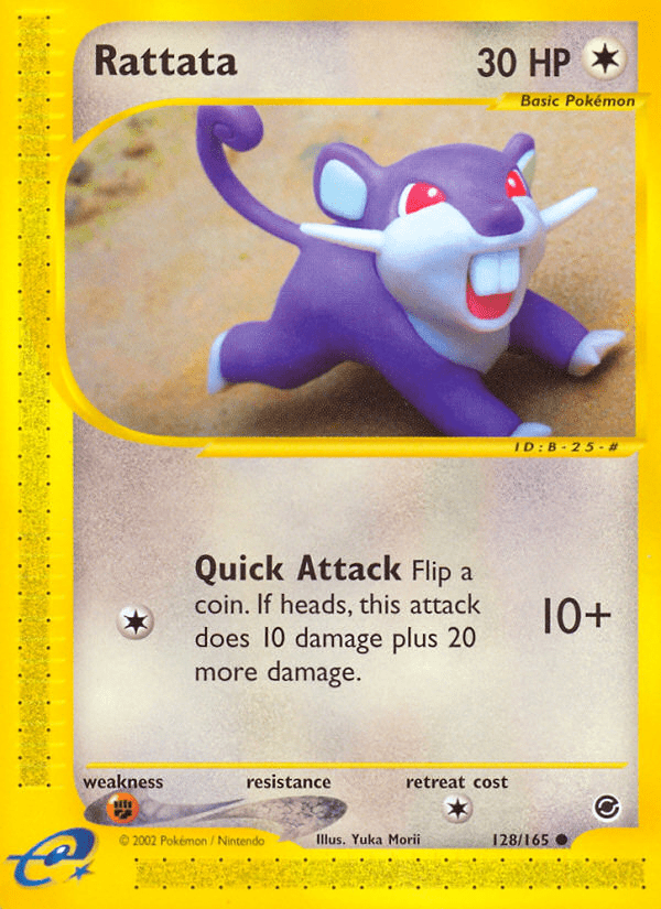 Rattata (128/165) [Expedition: Base Set] Pokemon Single Pokémon  | Multizone: Comics And Games