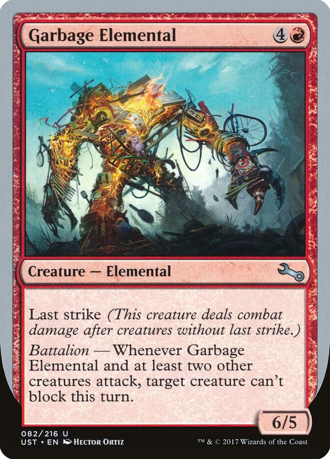 Garbage Elemental (6/5 Creature) [Unstable] MTG Single Magic: The Gathering  | Multizone: Comics And Games