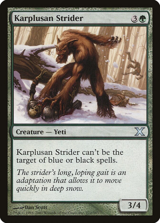 Karplusan Strider [Tenth Edition] MTG Single Magic: The Gathering  | Multizone: Comics And Games