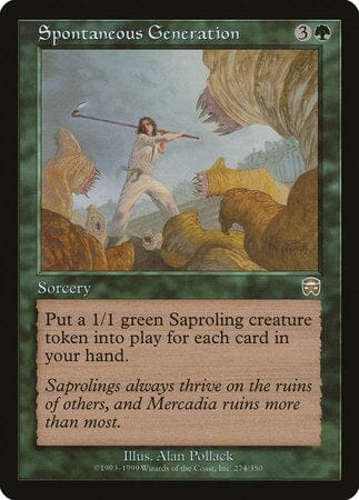 Spontaneous Generation [Mercadian Masques] MTG Single Magic: The Gathering  | Multizone: Comics And Games