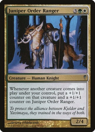 Juniper Order Ranger [Coldsnap] MTG Single Magic: The Gathering  | Multizone: Comics And Games