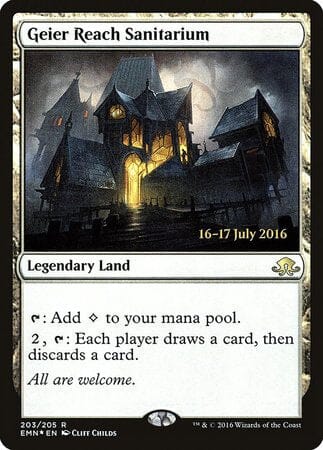 Geier Reach Sanitarium [Eldritch Moon Promos] MTG Single Magic: The Gathering  | Multizone: Comics And Games