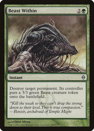 Beast Within [New Phyrexia] MTG Single Magic: The Gathering  | Multizone: Comics And Games