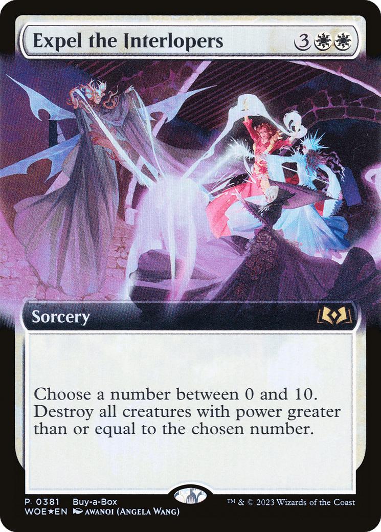 Expel the Interlopers (Buy-A-Box) [Wilds of Eldraine Promos] MTG Single Magic: The Gathering  | Multizone: Comics And Games