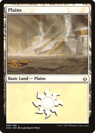Plains (190) [Hour of Devastation] MTG Single Magic: The Gathering  | Multizone: Comics And Games