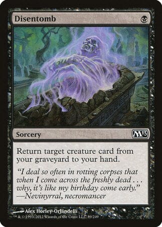 Disentomb [Magic 2013] MTG Single Magic: The Gathering  | Multizone: Comics And Games