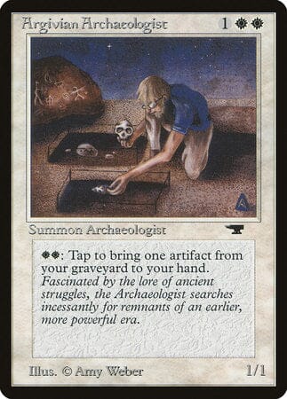 Argivian Archaeologist [Antiquities] MTG Single Magic: The Gathering  | Multizone: Comics And Games