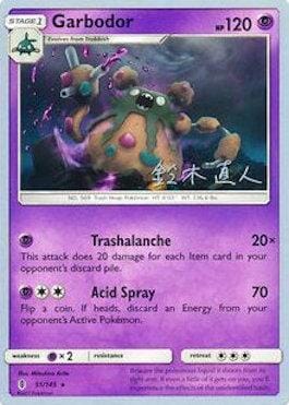 Garbodor (51/145) (Golisodor - Naoto Suzuki) [World Championships 2017] Pokemon Single Pokémon  | Multizone: Comics And Games