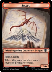 Food (09) // Smaug Double-Sided Token [The Lord of the Rings: Tales of Middle-Earth Tokens] | Multizone: Comics And Games