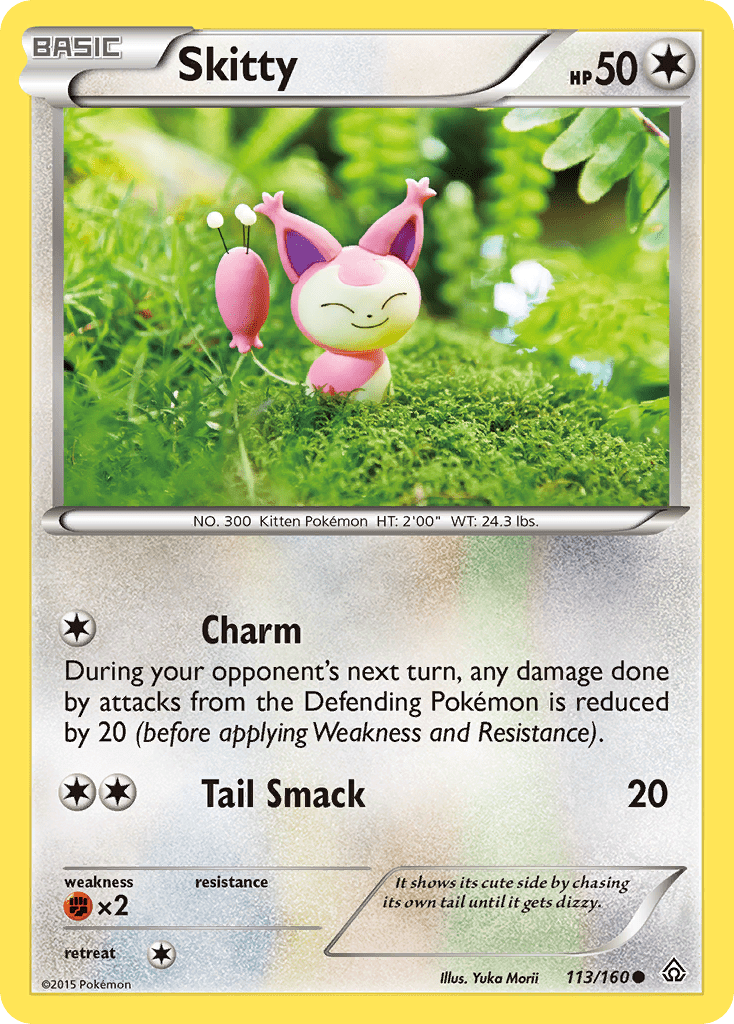 Skitty (113/160) [XY: Primal Clash] Pokemon Single Pokémon  | Multizone: Comics And Games