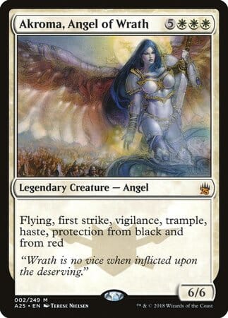 Akroma, Angel of Wrath [Masters 25] MTG Single Magic: The Gathering  | Multizone: Comics And Games