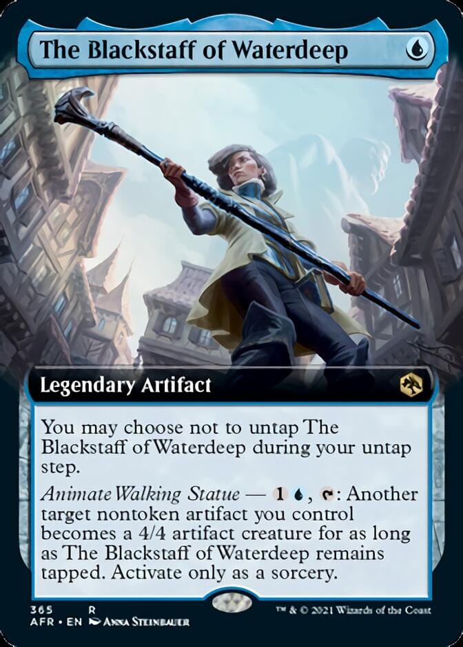 The Blackstaff of Waterdeep (Extended) [Dungeons & Dragons: Adventures in the Forgotten Realms] MTG Single Magic: The Gathering  | Multizone: Comics And Games