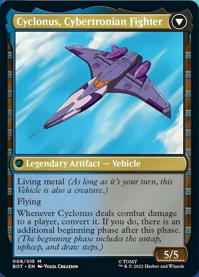 Cyclonus, the Saboteur // Cyclonus, Cybertronian Fighter [Universes Beyond: Transformers] MTG Single Magic: The Gathering  | Multizone: Comics And Games