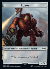 Astartes Warrior (001) // Robot Double-sided Token [Universes Beyond: Warhammer 40,000 Tokens] | Multizone: Comics And Games