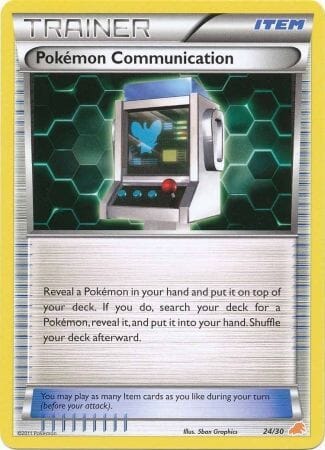Pokemon Communication (24/30) [Black & White: Trainer Kit - Excadrill] Pokemon Single Pokémon  | Multizone: Comics And Games