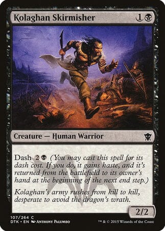Kolaghan Skirmisher [Dragons of Tarkir] MTG Single Magic: The Gathering  | Multizone: Comics And Games