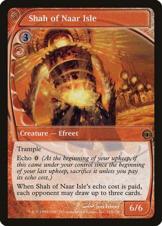 Shah of Naar Isle [Future Sight] MTG Single Magic: The Gathering  | Multizone: Comics And Games