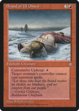 Brand of Ill Omen [Ice Age] MTG Single Magic: The Gathering  | Multizone: Comics And Games