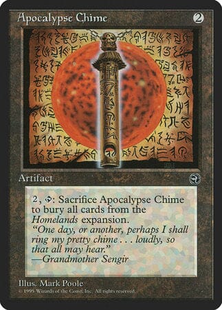 Apocalypse Chime [Homelands] MTG Single Magic: The Gathering  | Multizone: Comics And Games