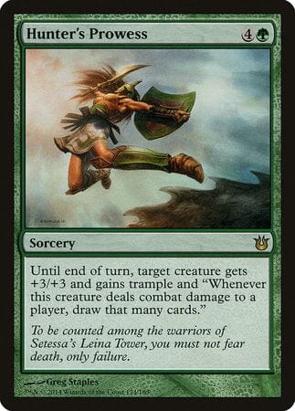 Hunter's Prowess [Born of the Gods] MTG Single Magic: The Gathering  | Multizone: Comics And Games