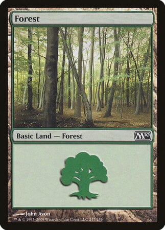 Forest (247) [Magic 2010] MTG Single Magic: The Gathering  | Multizone: Comics And Games