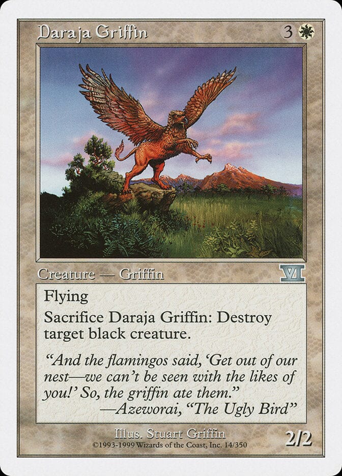 Daraja Griffin [Classic Sixth Edition] MTG Single Magic: The Gathering  | Multizone: Comics And Games