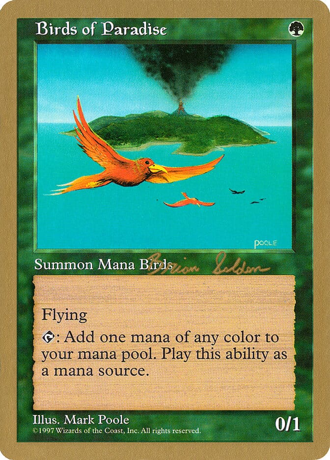 Birds of Paradise (Brian Selden) [World Championship Decks 1998] MTG Single Magic: The Gathering  | Multizone: Comics And Games