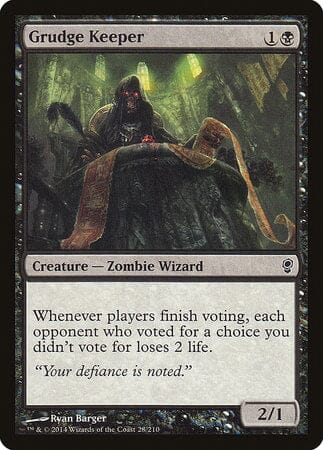 Grudge Keeper [Conspiracy] MTG Single Magic: The Gathering  | Multizone: Comics And Games
