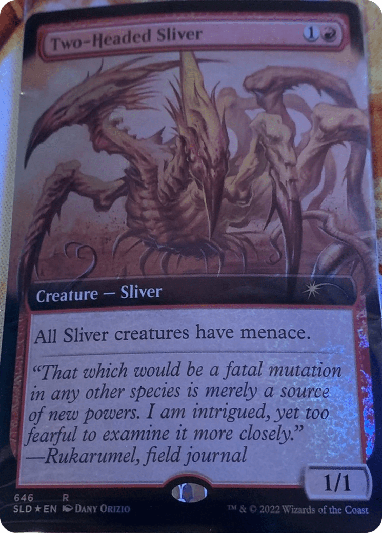 Two-Headed Sliver (Extended Art) [Secret Lair Drop Promos] | Multizone: Comics And Games