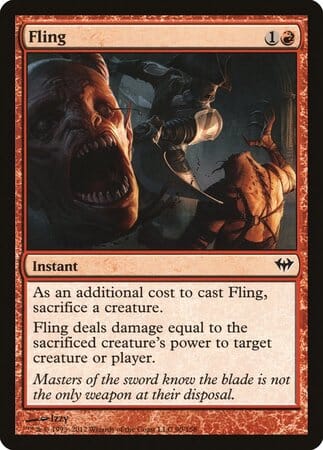 Fling [Dark Ascension] MTG Single Magic: The Gathering  | Multizone: Comics And Games