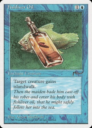 Fishliver Oil [Chronicles] MTG Single Magic: The Gathering  | Multizone: Comics And Games