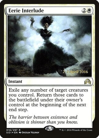 Eerie Interlude [Shadows over Innistrad Promos] MTG Single Magic: The Gathering  | Multizone: Comics And Games