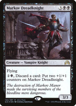 Markov Dreadknight [Shadows over Innistrad Promos] MTG Single Magic: The Gathering  | Multizone: Comics And Games