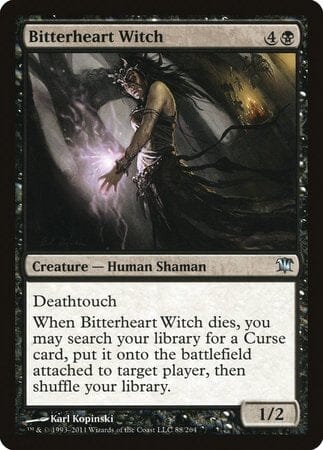 Bitterheart Witch [Innistrad] MTG Single Magic: The Gathering  | Multizone: Comics And Games