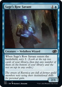 Sage's Row Savant [Jumpstart 2022] MTG Single Magic: The Gathering  | Multizone: Comics And Games