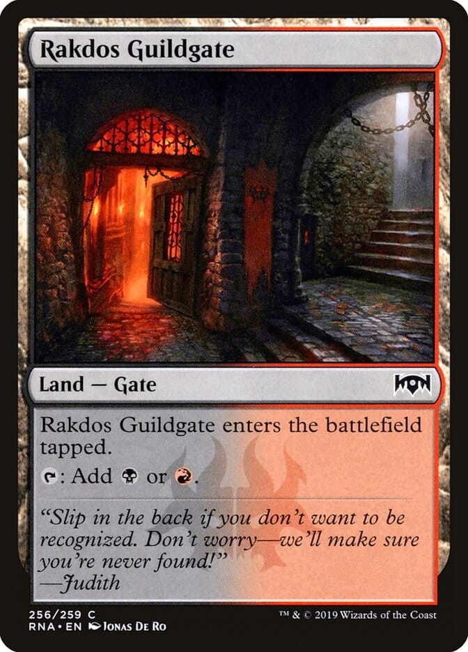 Rakdos Guildgate (256/259) [Ravnica Allegiance] MTG Single Magic: The Gathering  | Multizone: Comics And Games