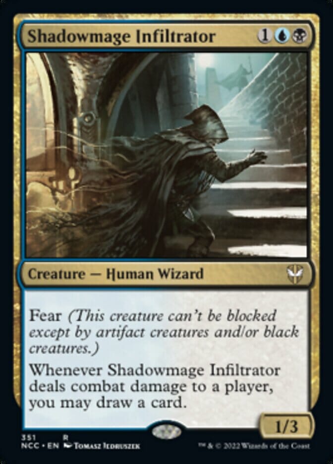 Shadowmage Infiltrator [Streets of New Capenna Commander] MTG Single Magic: The Gathering  | Multizone: Comics And Games