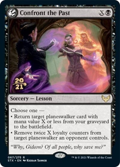 Confront the Past [Strixhaven: School of Mages Prerelease Promos] MTG Single Magic: The Gathering  | Multizone: Comics And Games