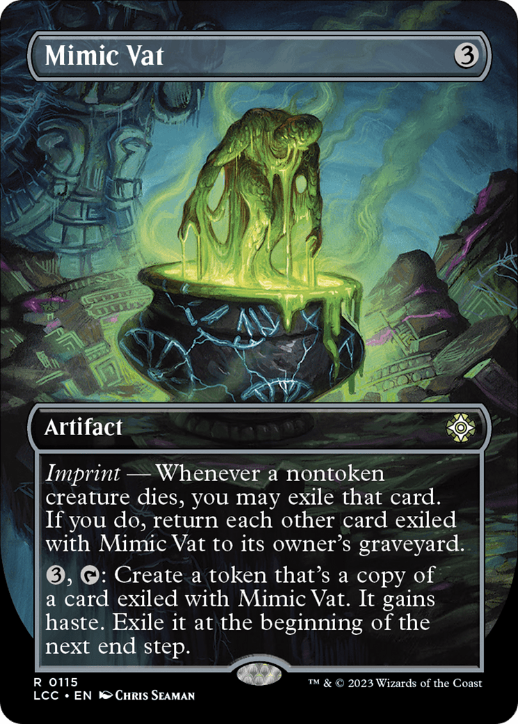 Mimic Vat (Borderless) [The Lost Caverns of Ixalan Commander] MTG Single Magic: The Gathering  | Multizone: Comics And Games