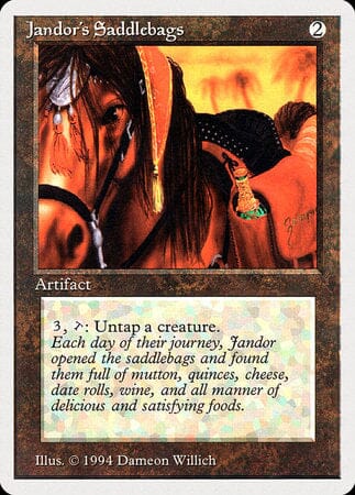 Jandor's Saddlebags [Summer Magic / Edgar] MTG Single Magic: The Gathering  | Multizone: Comics And Games