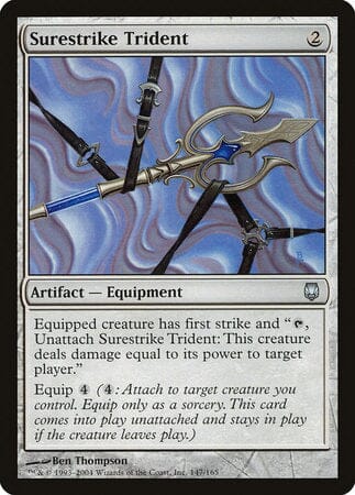 Surestrike Trident [Darksteel] MTG Single Magic: The Gathering  | Multizone: Comics And Games