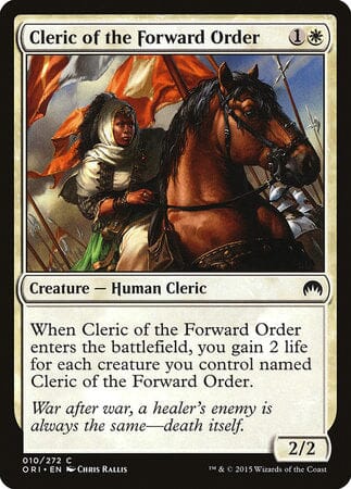 Cleric of the Forward Order [Magic Origins] MTG Single Magic: The Gathering  | Multizone: Comics And Games