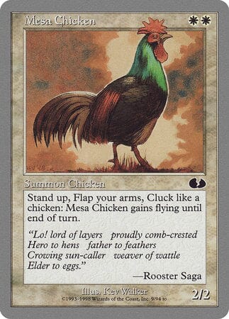 Mesa Chicken [Unglued] MTG Single Magic: The Gathering  | Multizone: Comics And Games